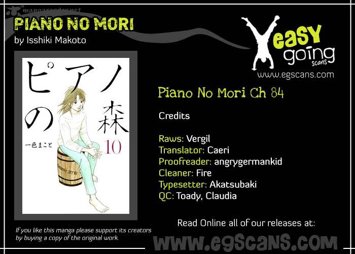 Piano no Mori Chapter 84 page 2 - Chapter 84 : One Who Can Overcome The Wall!