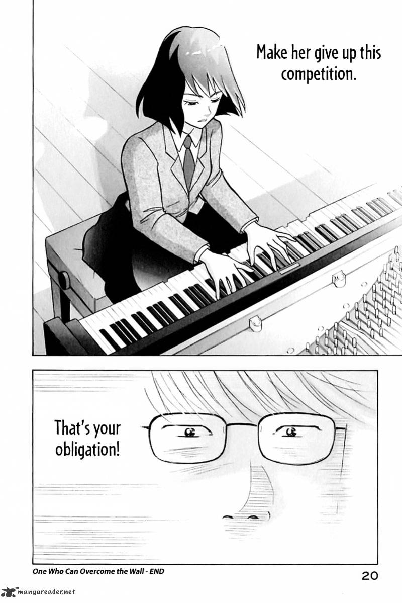 Piano no Mori Chapter 84 page 22 - Chapter 84 : One Who Can Overcome The Wall!