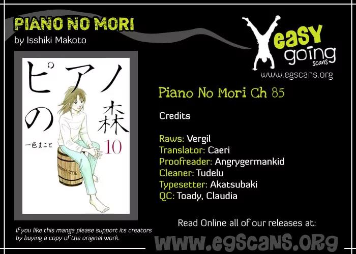 Piano no Mori Chapter 85 page 1 - Chapter 85 : Please