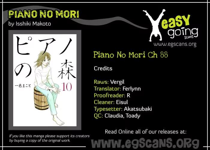 Piano no Mori Chapter 88 page 1 - Chapter 88 : Good Old Days