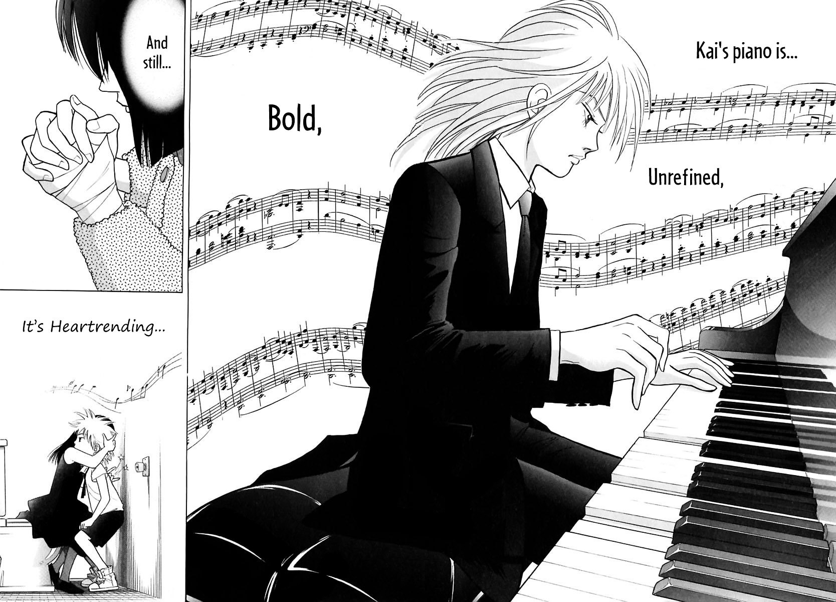 Piano no Mori Chapter 91 page 11 - Chapter 91 : Piano Sonata
