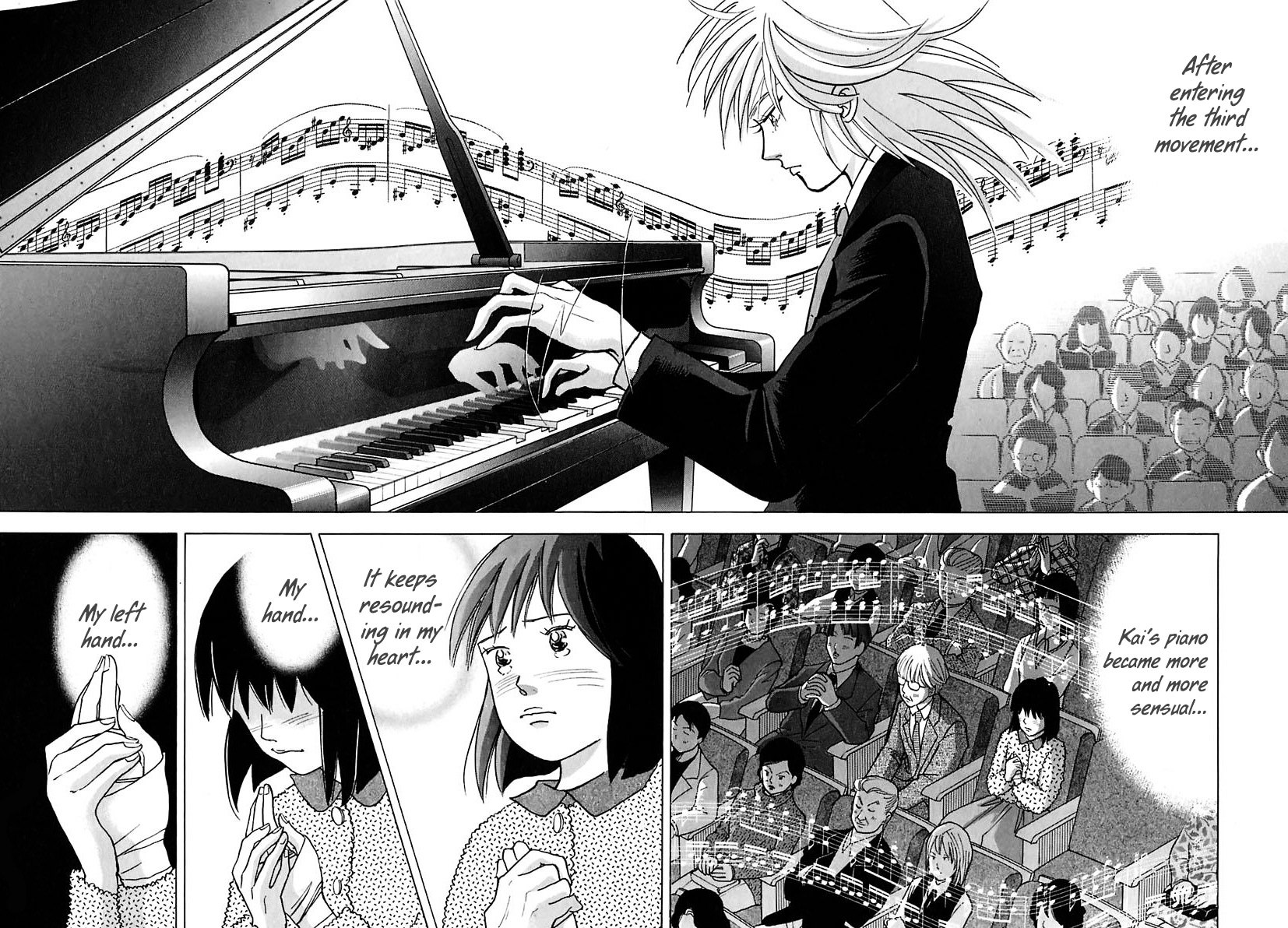 Piano no Mori Chapter 92 page 3 - Chapter 92 : Audience