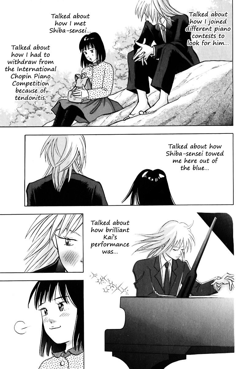 Piano no Mori Chapter 94 page 10 - Chapter 94 : The Two in the Forest
