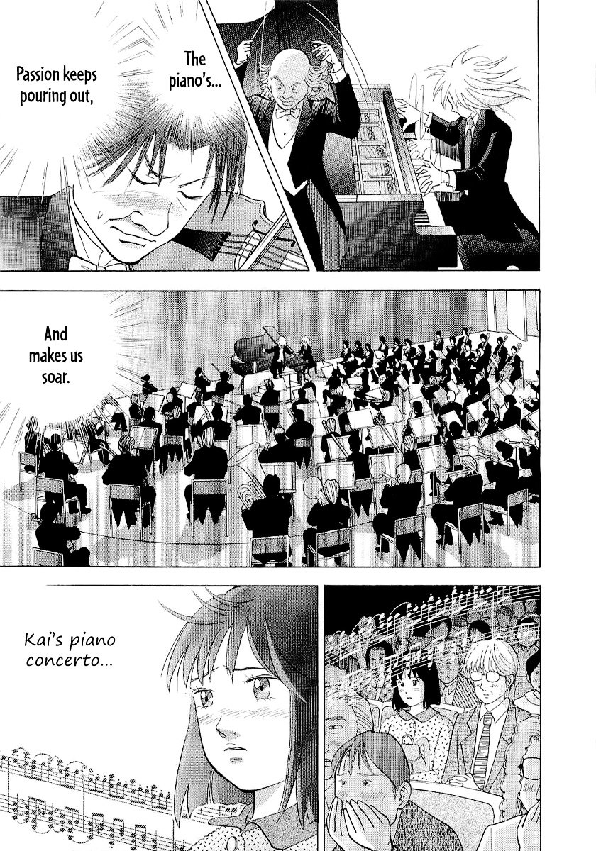Piano no Mori Chapter 97 page 13 - Chapter 97 : Ajino's Aim