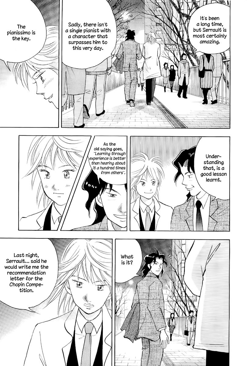 Piano no Mori Chapter 99 page 10 - Chapter 99 : Recommendation Letter