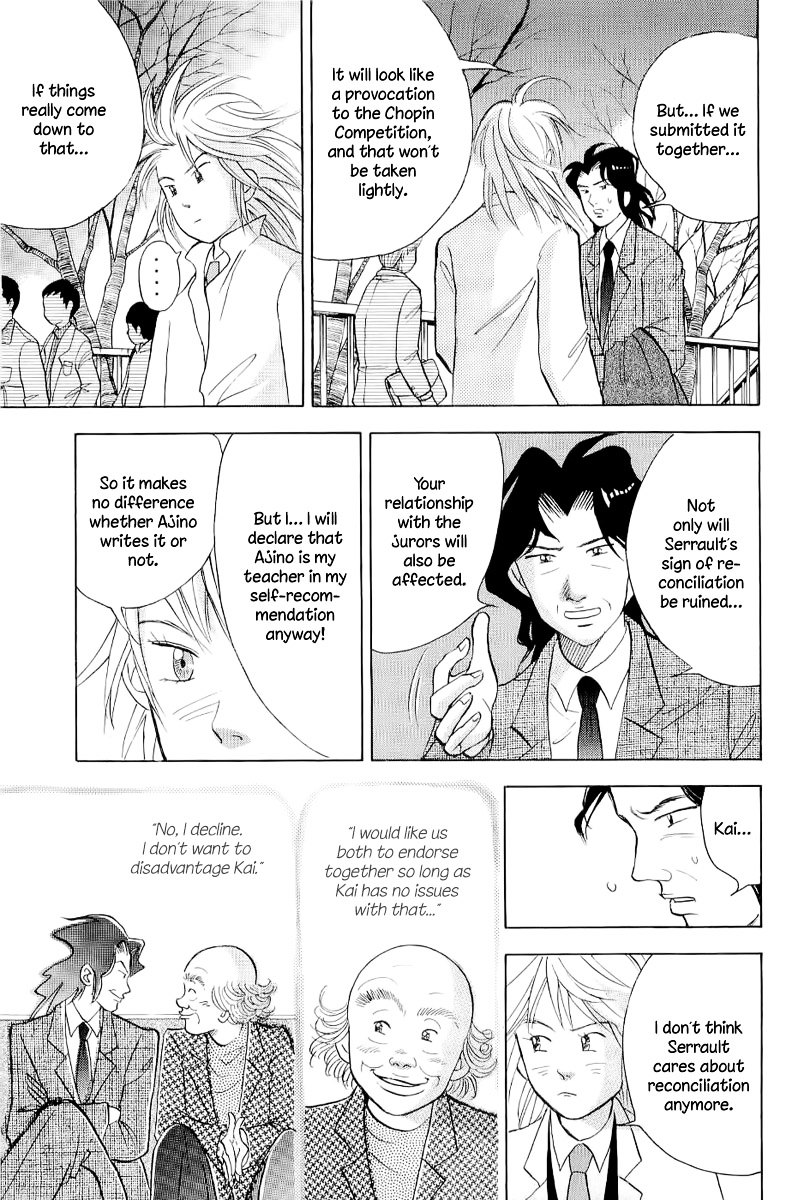 Piano no Mori Chapter 99 page 12 - Chapter 99 : Recommendation Letter