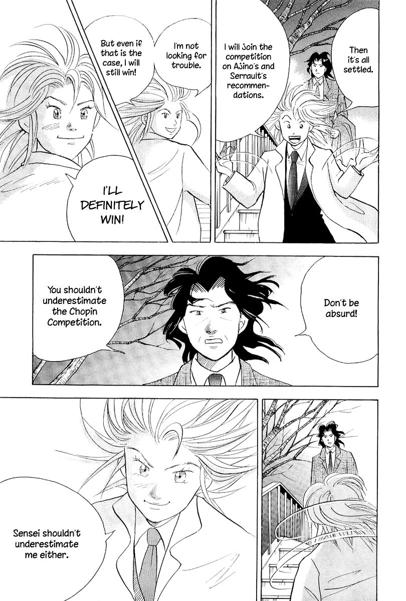 Piano no Mori Chapter 99 page 14 - Chapter 99 : Recommendation Letter