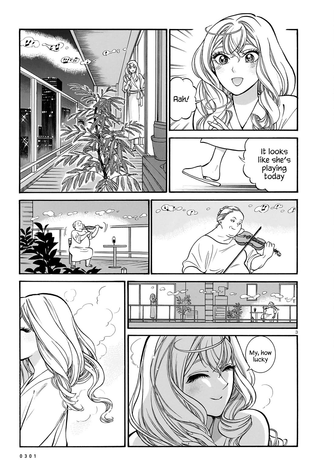 Piccolina Chapter 12 page 3 - Chapter 12: Looking Forward to the Morning