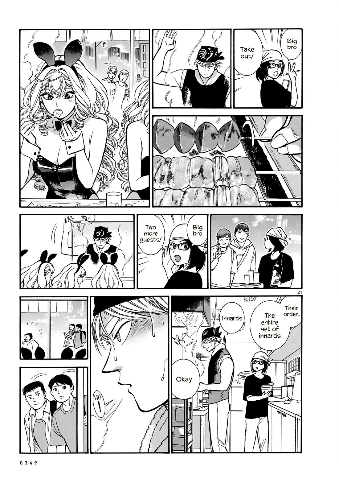 Piccolina Chapter 14 page 21 - Chapter 14: When the maitake skewers arrive