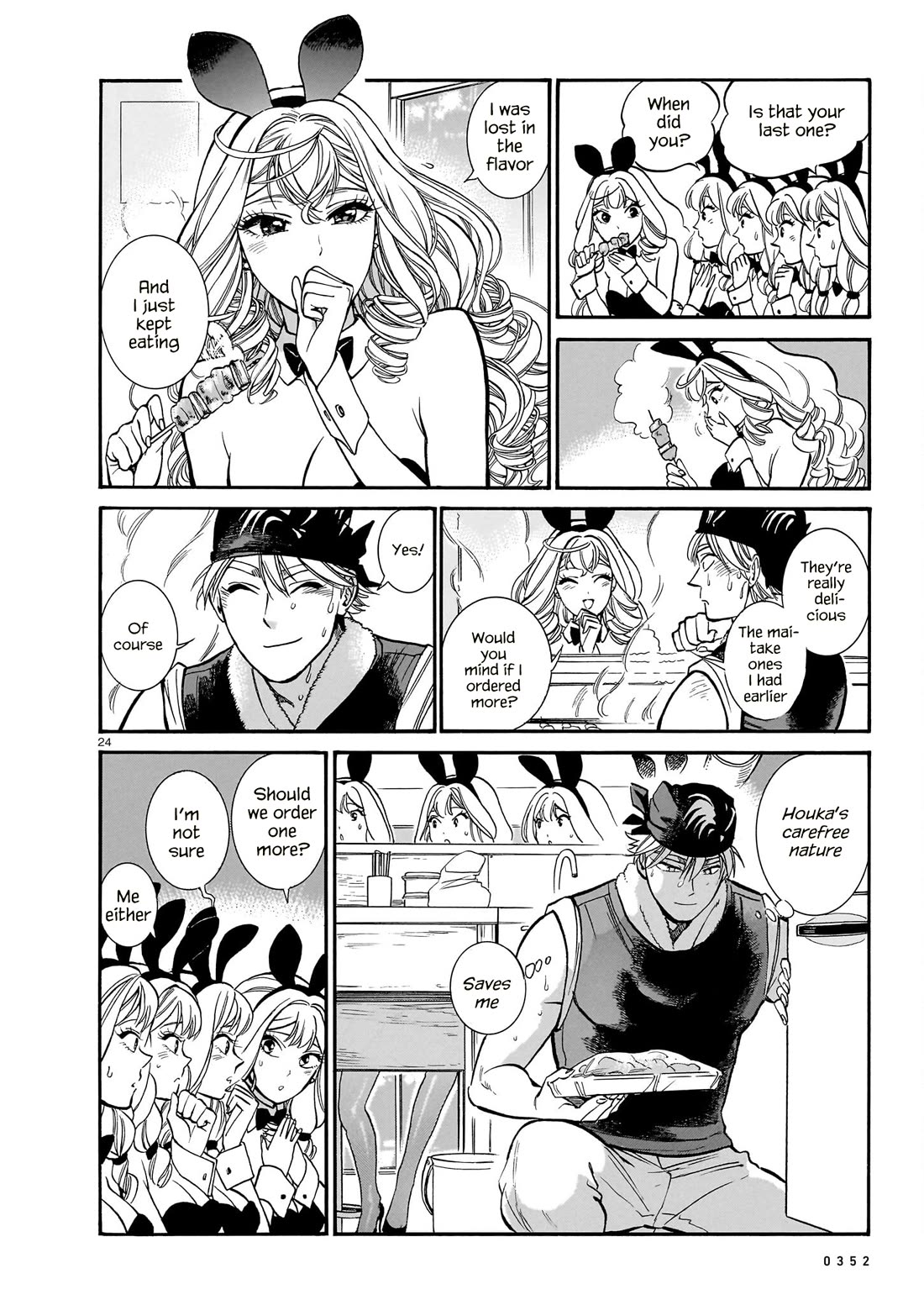 Piccolina Chapter 14 page 24 - Chapter 14: When the maitake skewers arrive