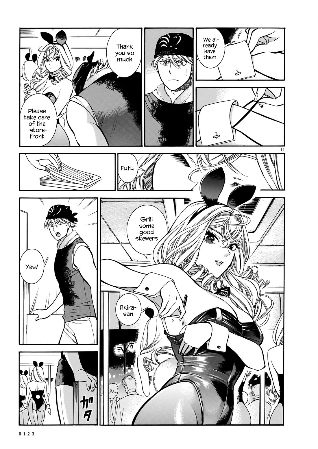 Piccolina Chapter 15 page 11 - Chapter 15: Toriaki's bunny girls