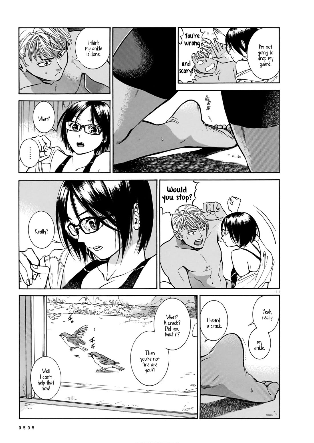 Piccolina Chapter 6 page 11 - Chapter 6: Yuuki, after a swim