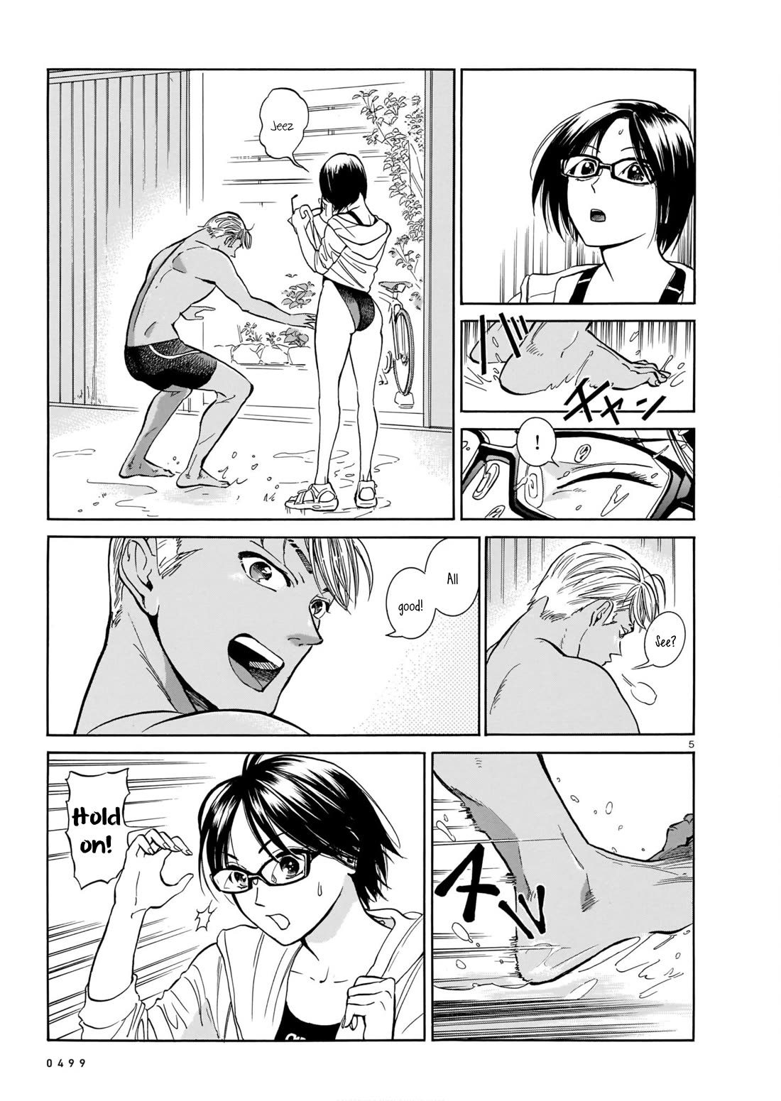 Piccolina Chapter 6 page 5 - Chapter 6: Yuuki, after a swim
