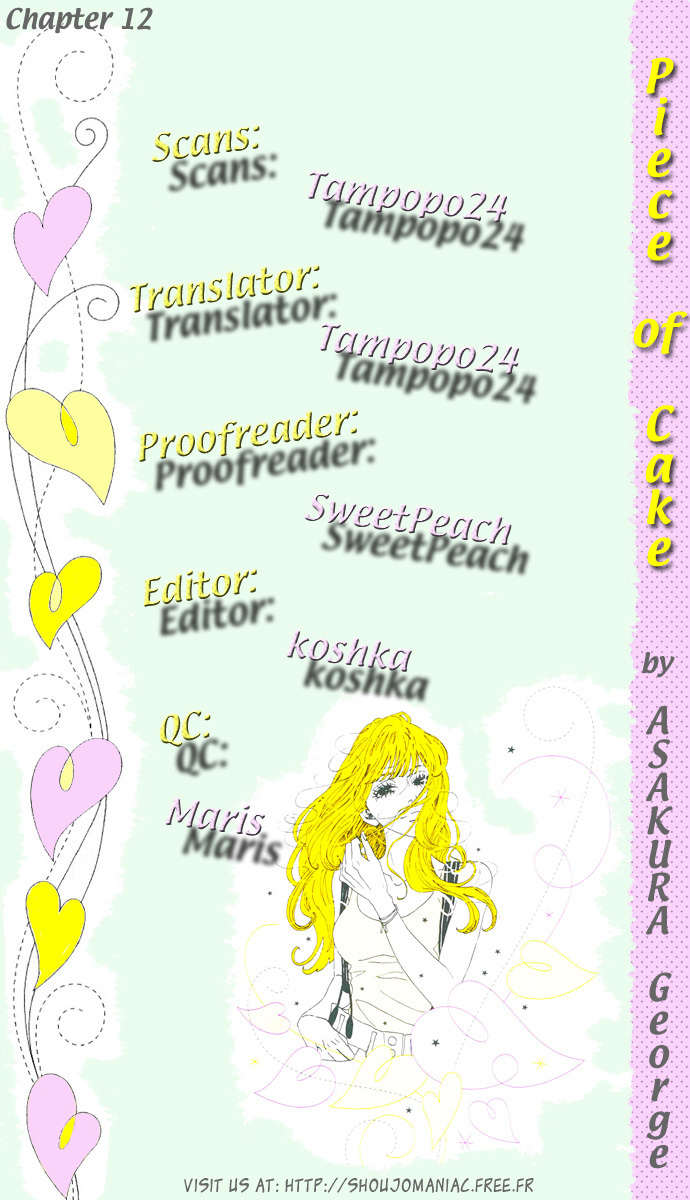 Piece of Cake Chapter 12 page 1 - Chapter 12