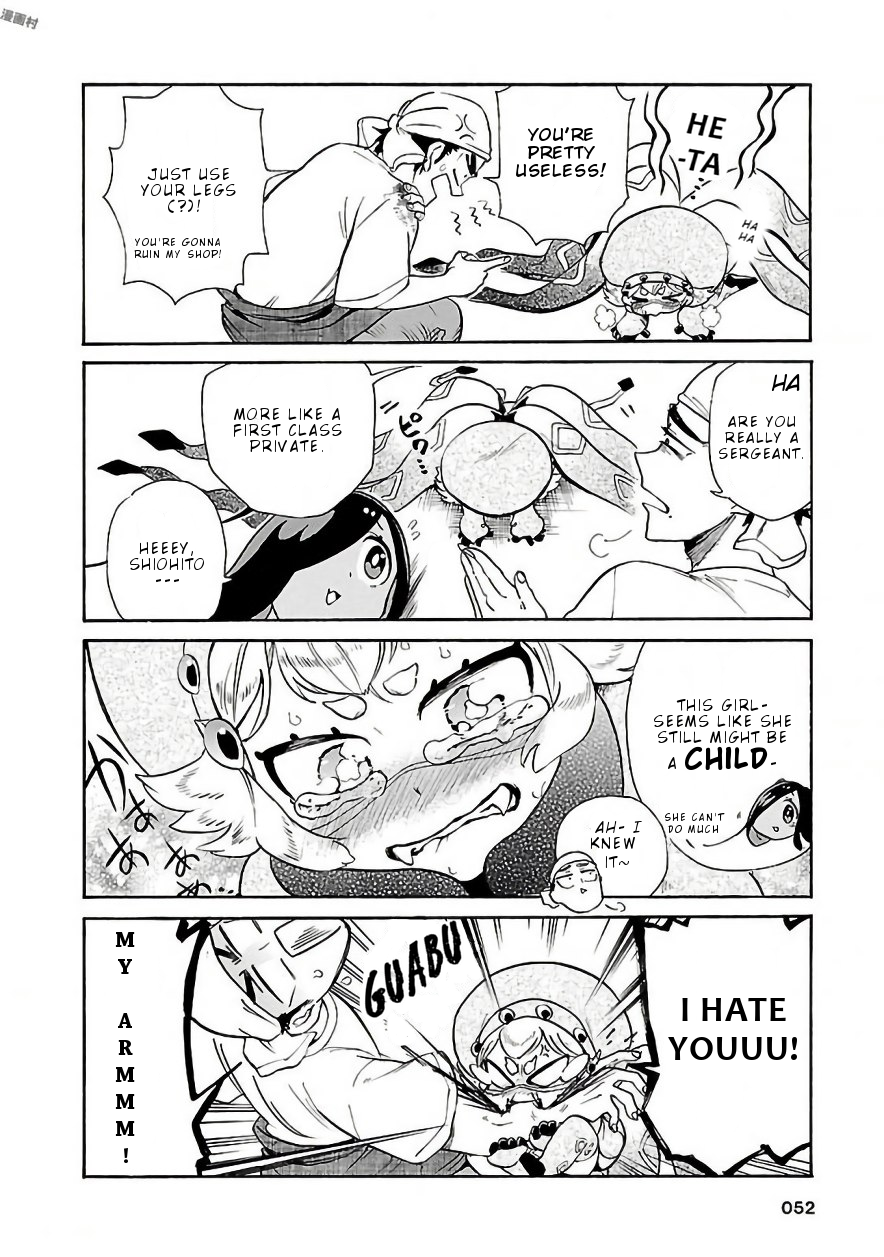 Pikari-chan wa Nakanaka Shikanai! Chapter 4 page 9 - Chapter 4: More like first class Sergeant!