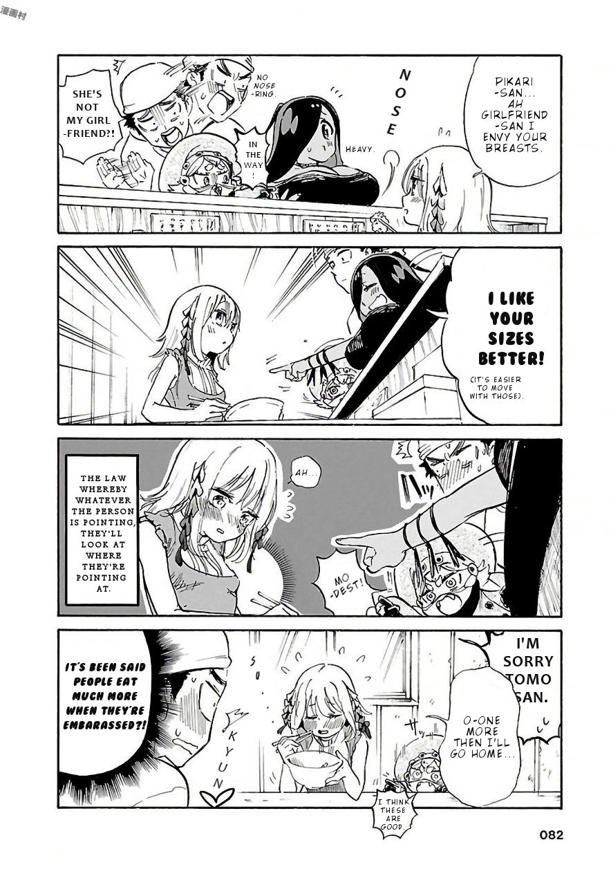Pikari-chan wa Nakanaka Shikanai! Chapter 6 page 11 - Chapter 6: Boobs X So Hungry
