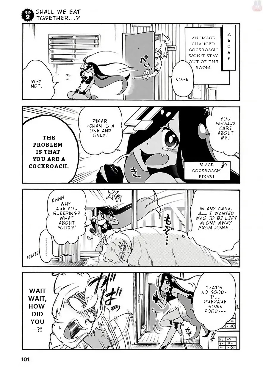 Pikari-chan wa Nakanaka Shikanai! Chapter 8 page 2 - Chapter 8: Shall we eat together...?