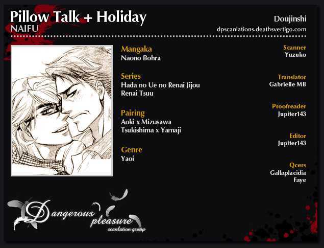 Pillow Talk + Holiday Chapter 2 page 2 - Chapter 2 : Oneshot