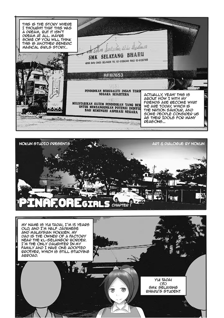Pinafore Girls Chapter 1 page 1 - Chapter 1