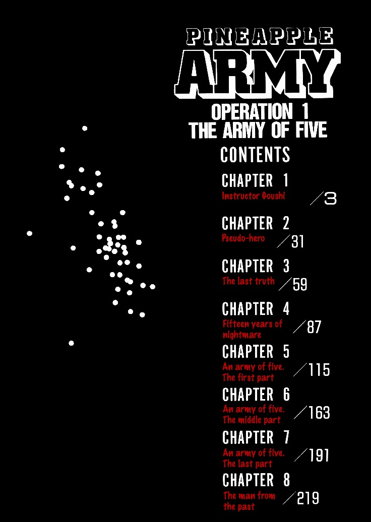 Pineapple Army Chapter 1 page 2 - Chapter 1: Instructor Goushi