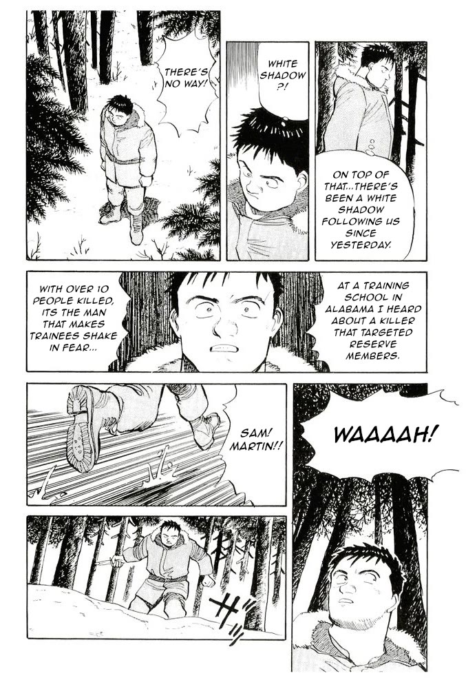 Pineapple Army Chapter 11 page 16 - Chapter 11: The Man with White Footprints [END]