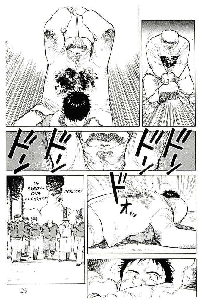 Pineapple Army Chapter 11 page 23 - Chapter 11: The Man with White Footprints [END]