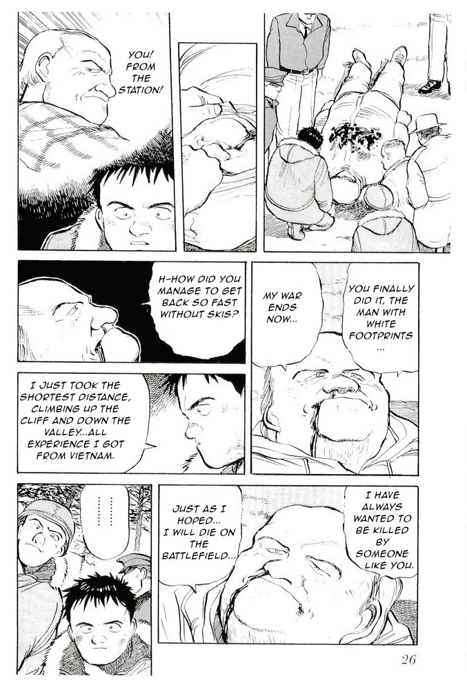 Pineapple Army Chapter 11 page 24 - Chapter 11: The Man with White Footprints [END]