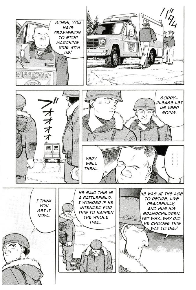 Pineapple Army Chapter 11 page 25 - Chapter 11: The Man with White Footprints [END]