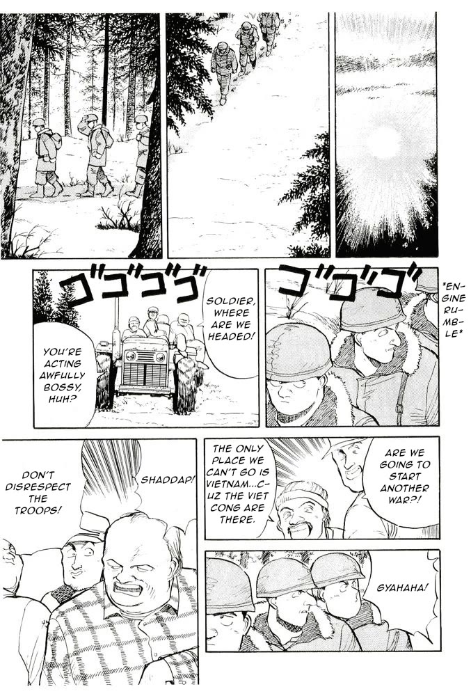Pineapple Army Chapter 11 page 7 - Chapter 11: The Man with White Footprints [END]