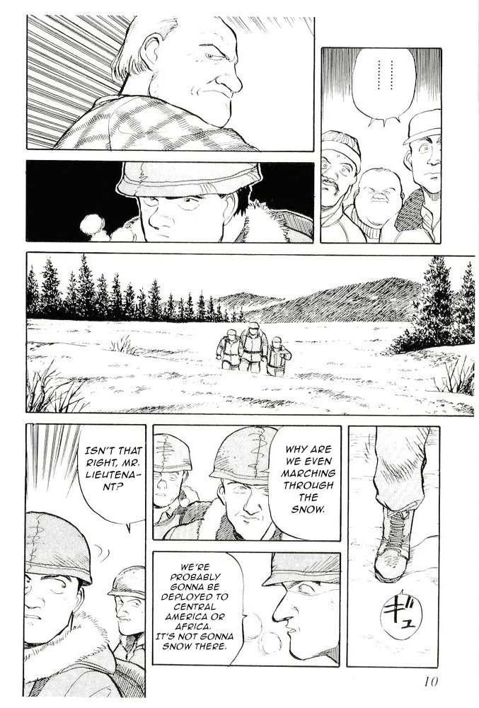 Pineapple Army Chapter 11 page 8 - Chapter 11: The Man with White Footprints [END]