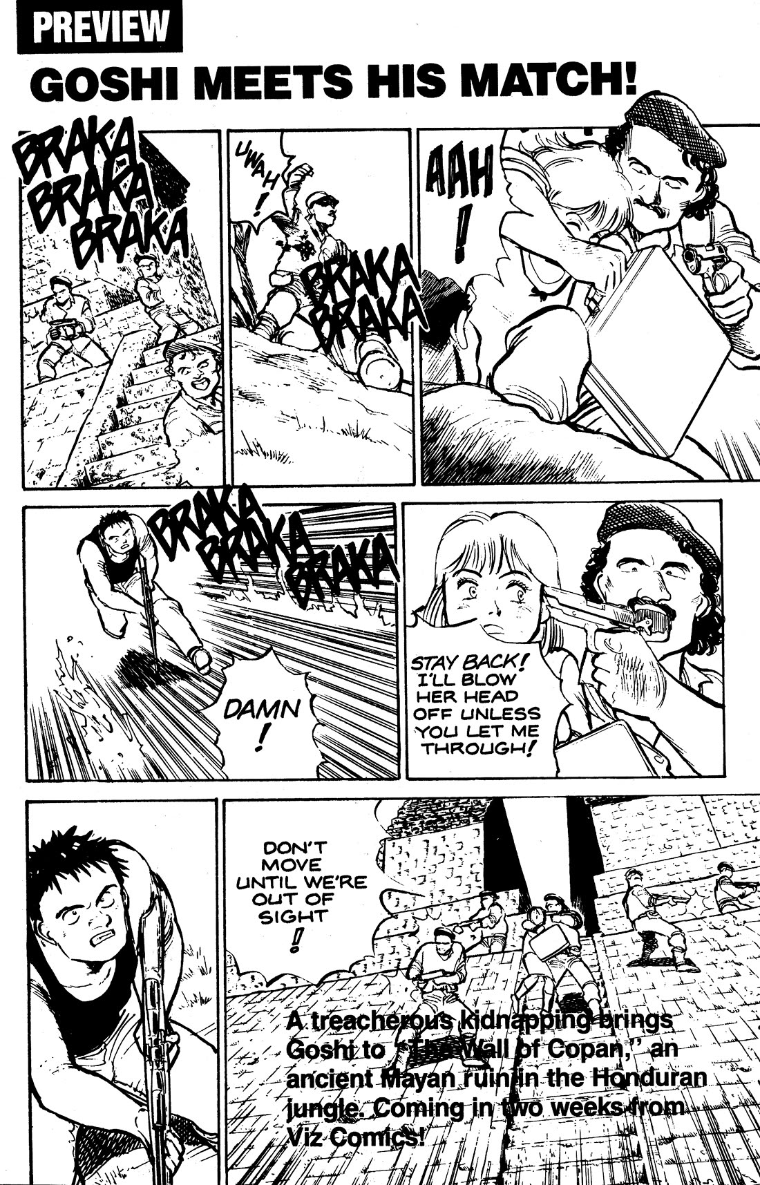 Pineapple Army Chapter 12 page 34 - Chapter 12: Operation Eight A Bouquet of Flowers (Issue No. 8, March 21, 1989)