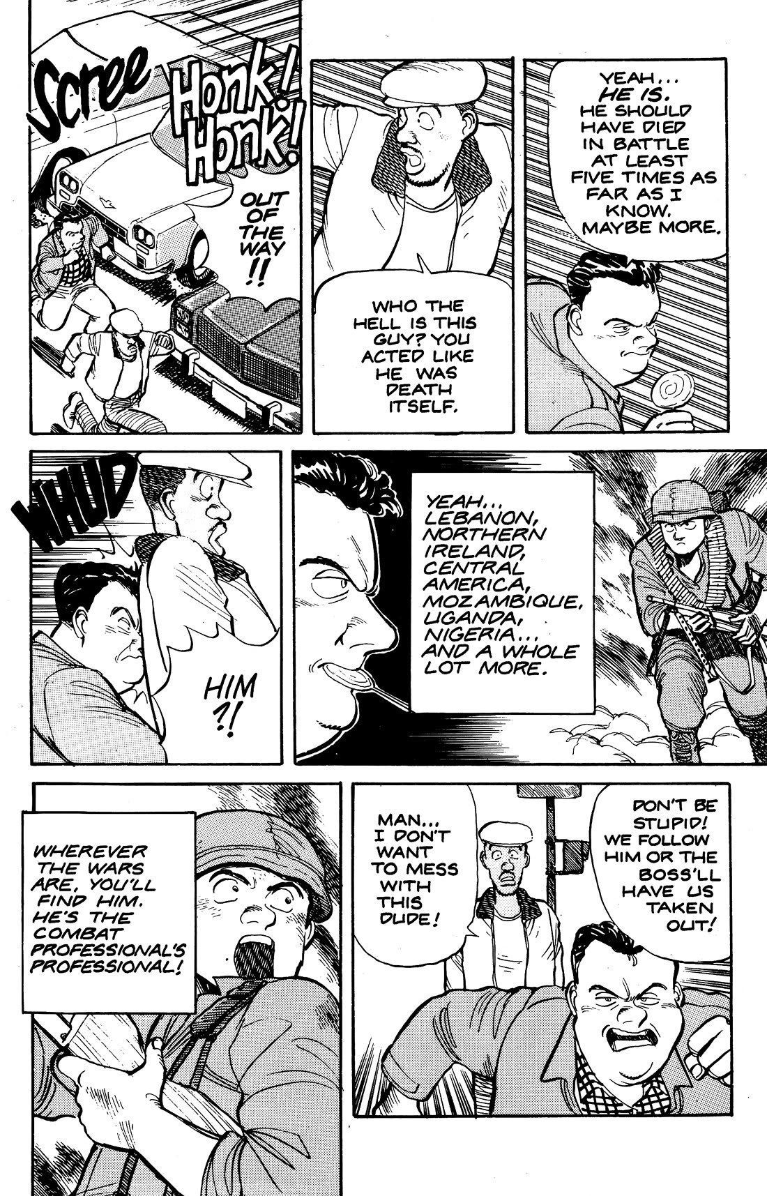 Pineapple Army Chapter 12 page 9 - Chapter 12: Operation Eight A Bouquet of Flowers (Issue No. 8, March 21, 1989)