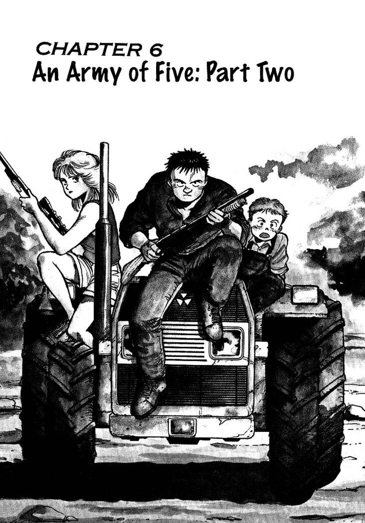 Pineapple Army Chapter 6 page 2 - Chapter 6: An army of five. The middle part