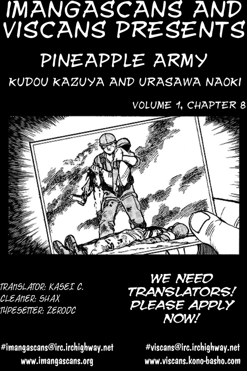 Pineapple Army Chapter 8 page 1 - Chapter 8: The man from the past