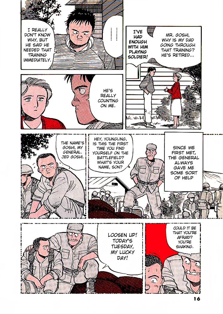 Pineapple Army Chapter 9 page 17 - Chapter 9: The Old Tuesday Soldier