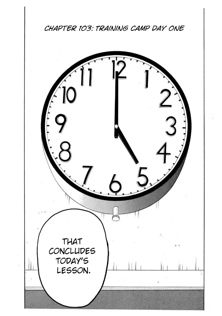 Ping Pong Club Chapter 103 page 1 - Chapter 103: Training Camp Day One