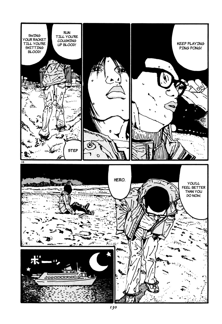 Ping Pong Chapter 29 page 18 - Chapter 29: Struggle On, Youth!