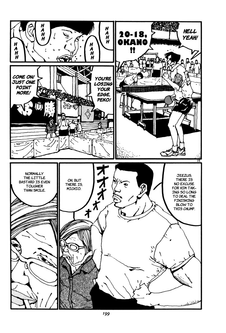 Ping Pong Chapter 44 page 15 - Chapter 44: The Four Semi-Finalists