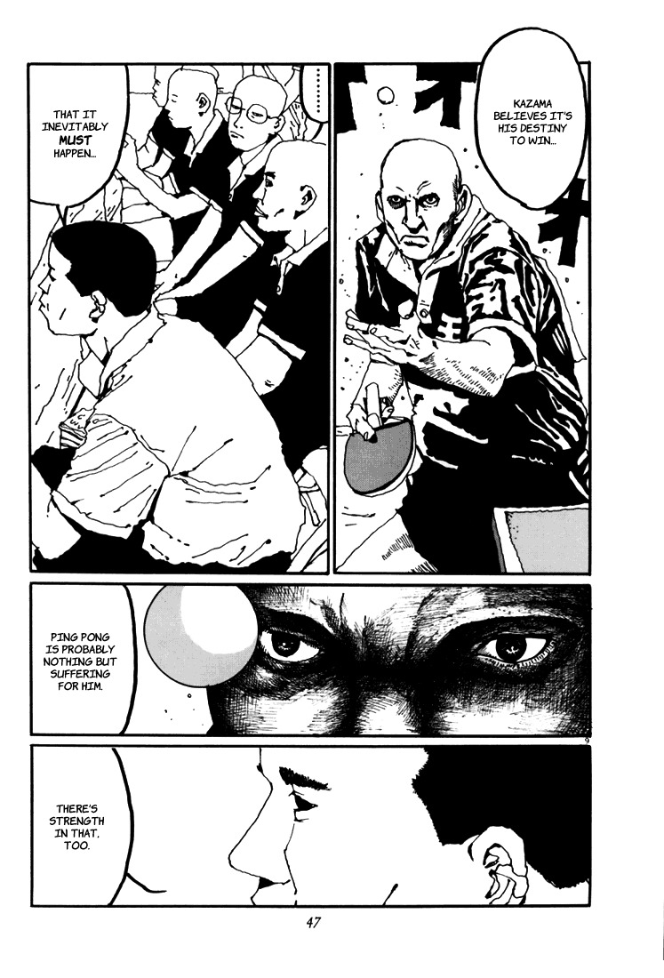 Ping Pong Chapter 47 page 9 - Chapter 47: Kazama's Feelings