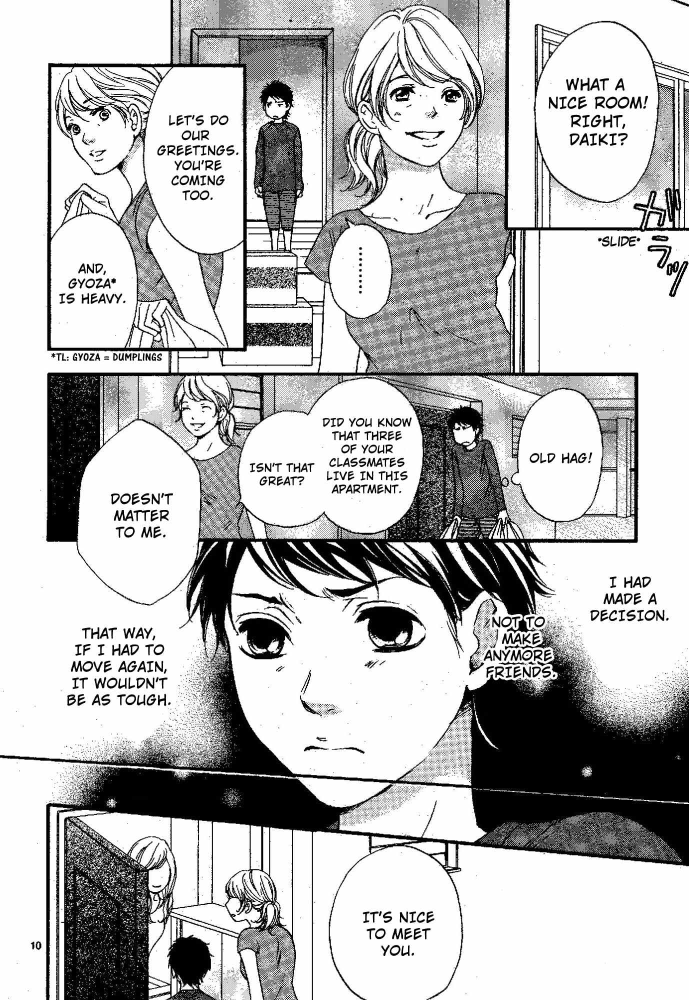 Pink to Gray Chapter 1 page 13 - Chapter 1: Strawberry Milk
