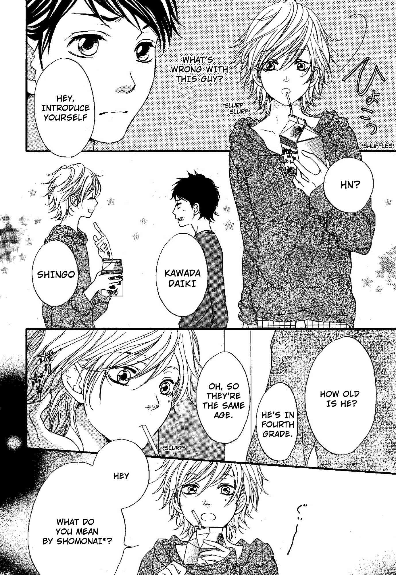 Pink to Gray Chapter 1 page 15 - Chapter 1: Strawberry Milk