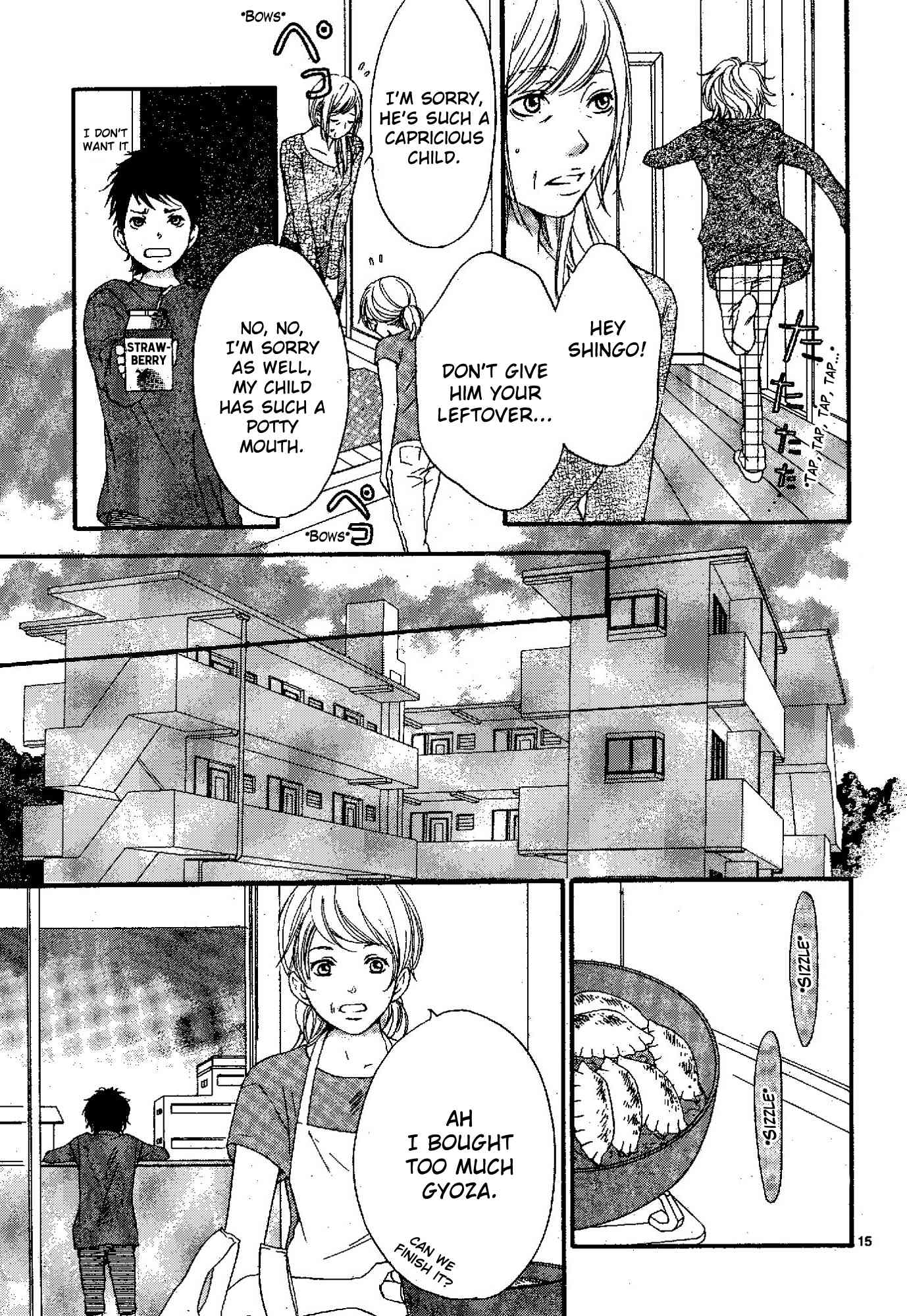 Pink to Gray Chapter 1 page 18 - Chapter 1: Strawberry Milk