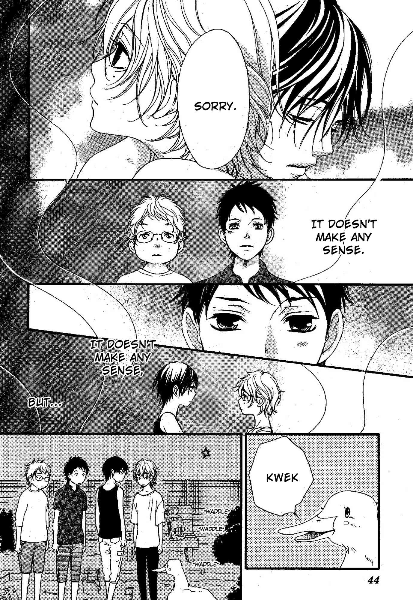 Pink to Gray Chapter 1 page 33 - Chapter 1: Strawberry Milk