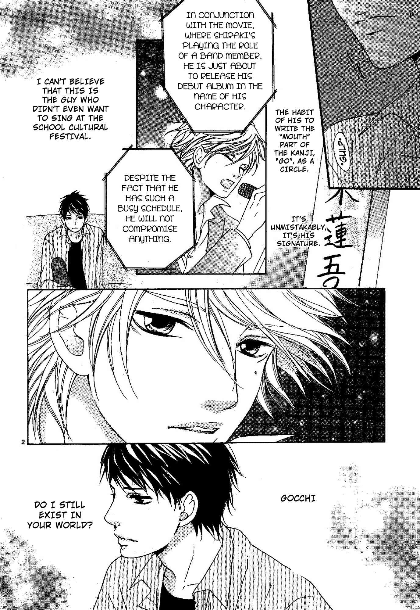 Pink to Gray Chapter 1 page 5 - Chapter 1: Strawberry Milk