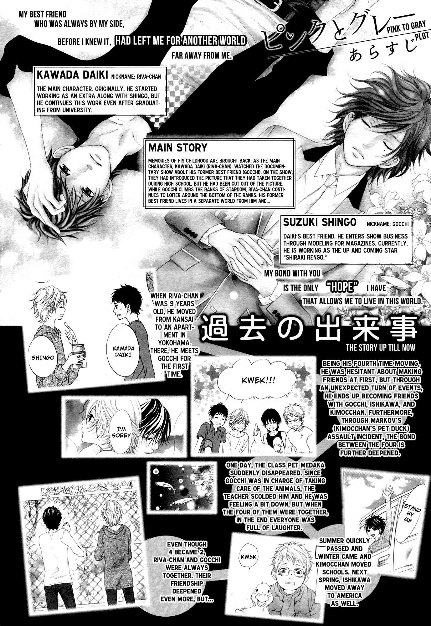 Pink to Gray Chapter 2 page 1 - Chapter 2: Dr. Pepper