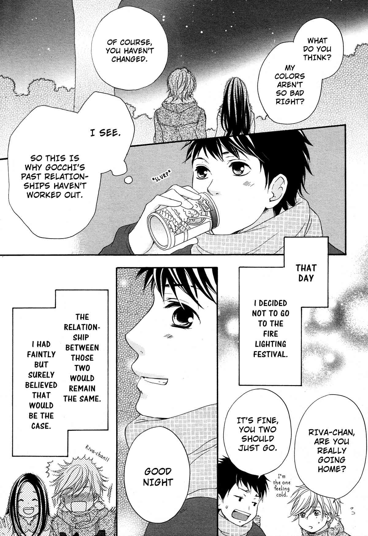 Pink to Gray Chapter 3 page 38 - Chapter 3: Corn Soup