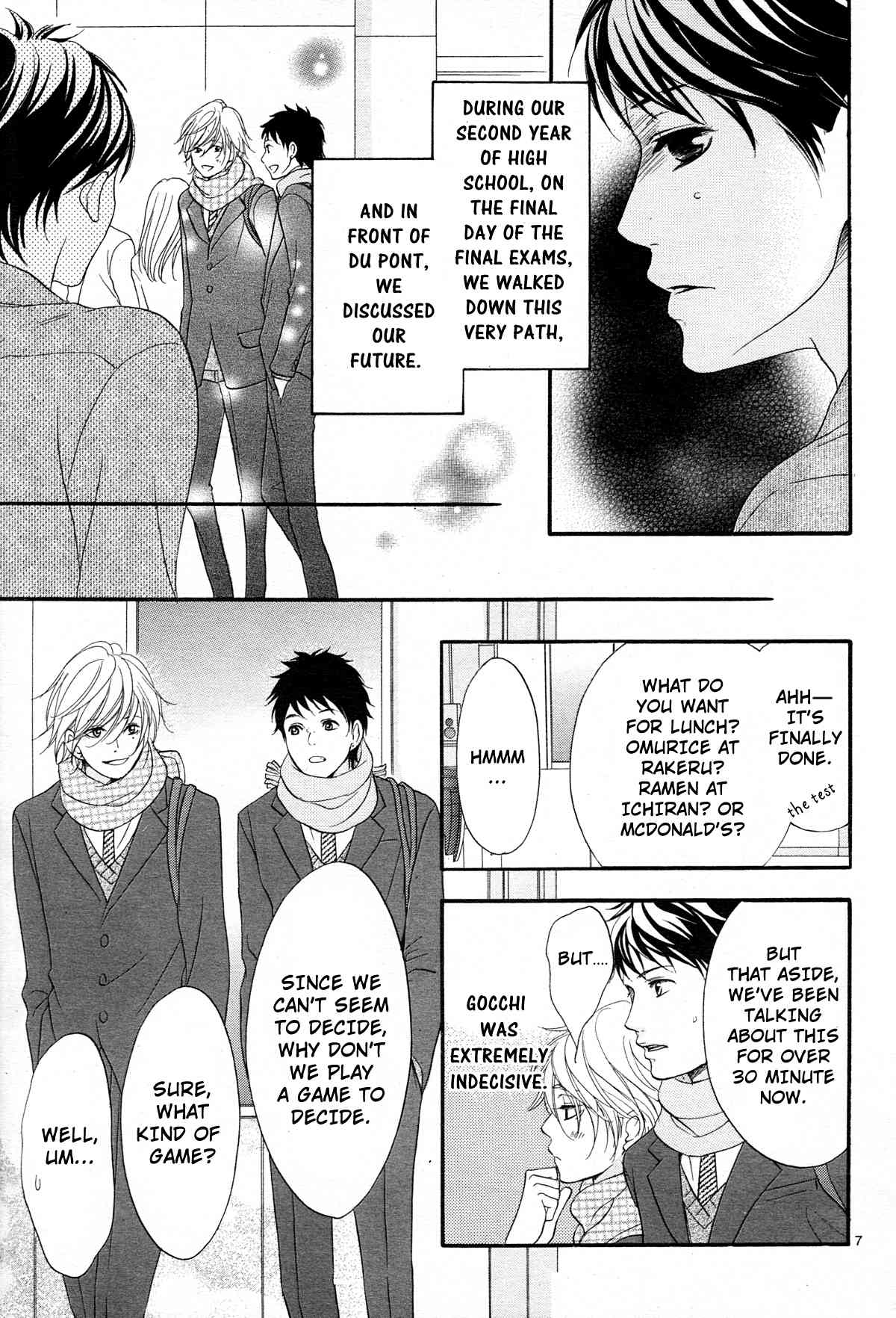 Pink to Gray Chapter 3 page 8 - Chapter 3: Corn Soup
