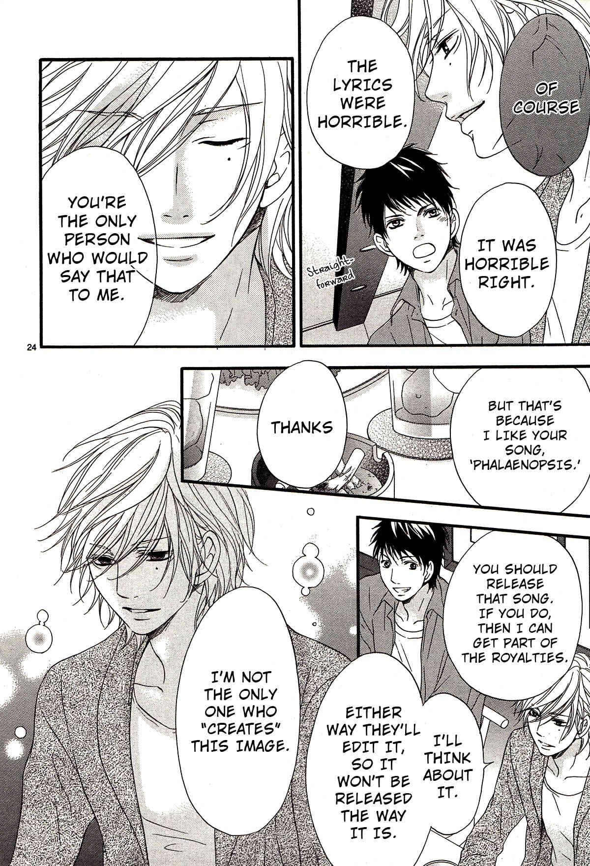 Pink to Gray Chapter 5 page 29 - Chapter 5: Chine Blue, Bourbon Soda, Snowball, Scotch