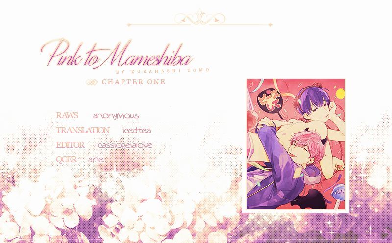 Pink to Mameshiba Chapter 1 page 1 - Chapter 1