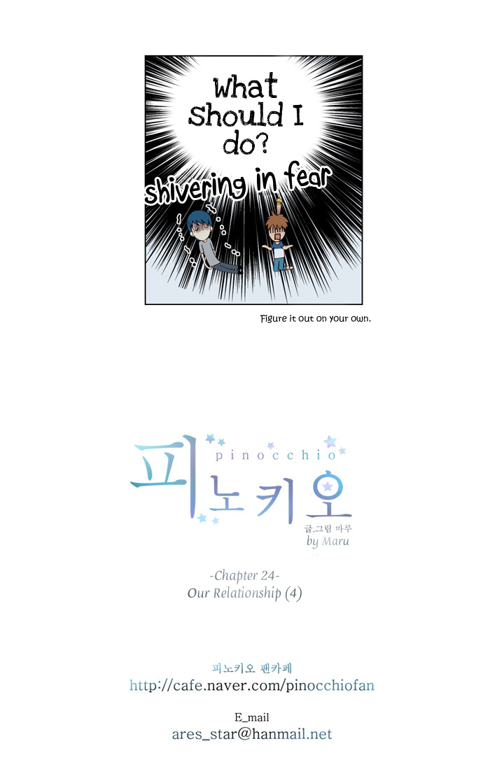 Pinocchio Chapter 24 page 36 - Chapter 24: Our Relationship (4)